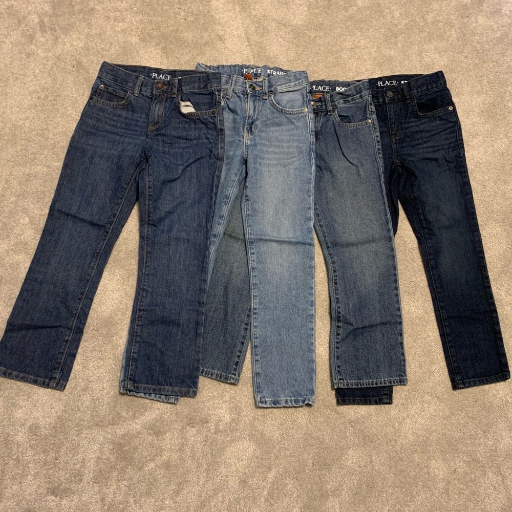 Children’s Place size 7 boys jeans bundle.